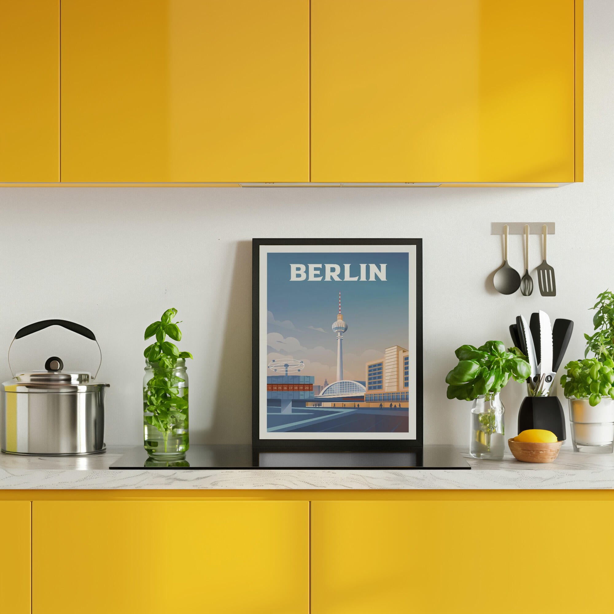 Berlin Cityscape Travel Print