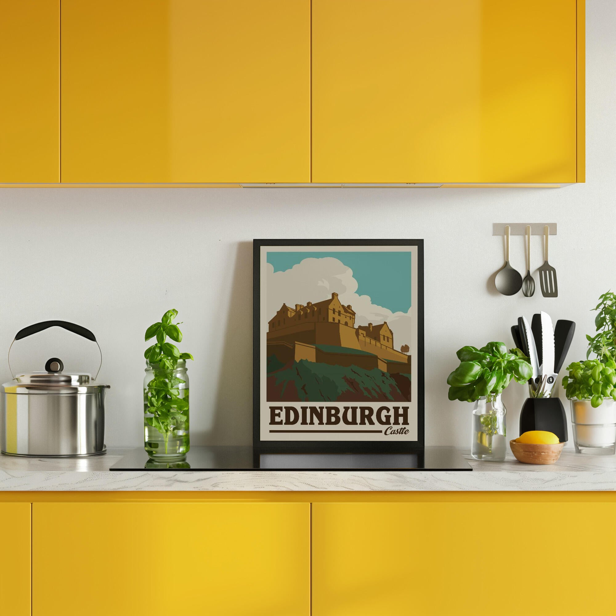 Edinburgh Castle Travel Print