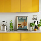 Liverpool Liver Building Travel Print