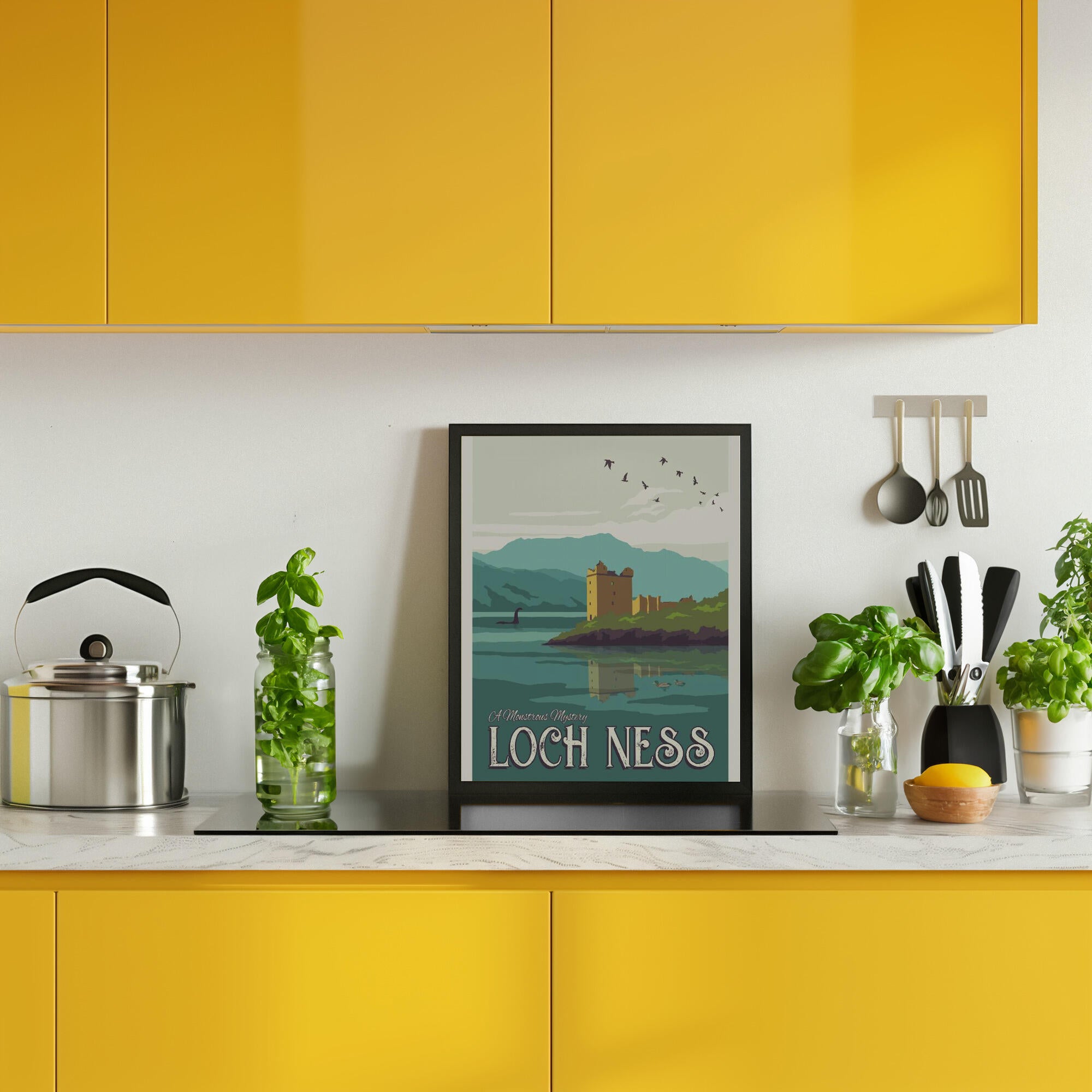 Loch Ness Travel Print