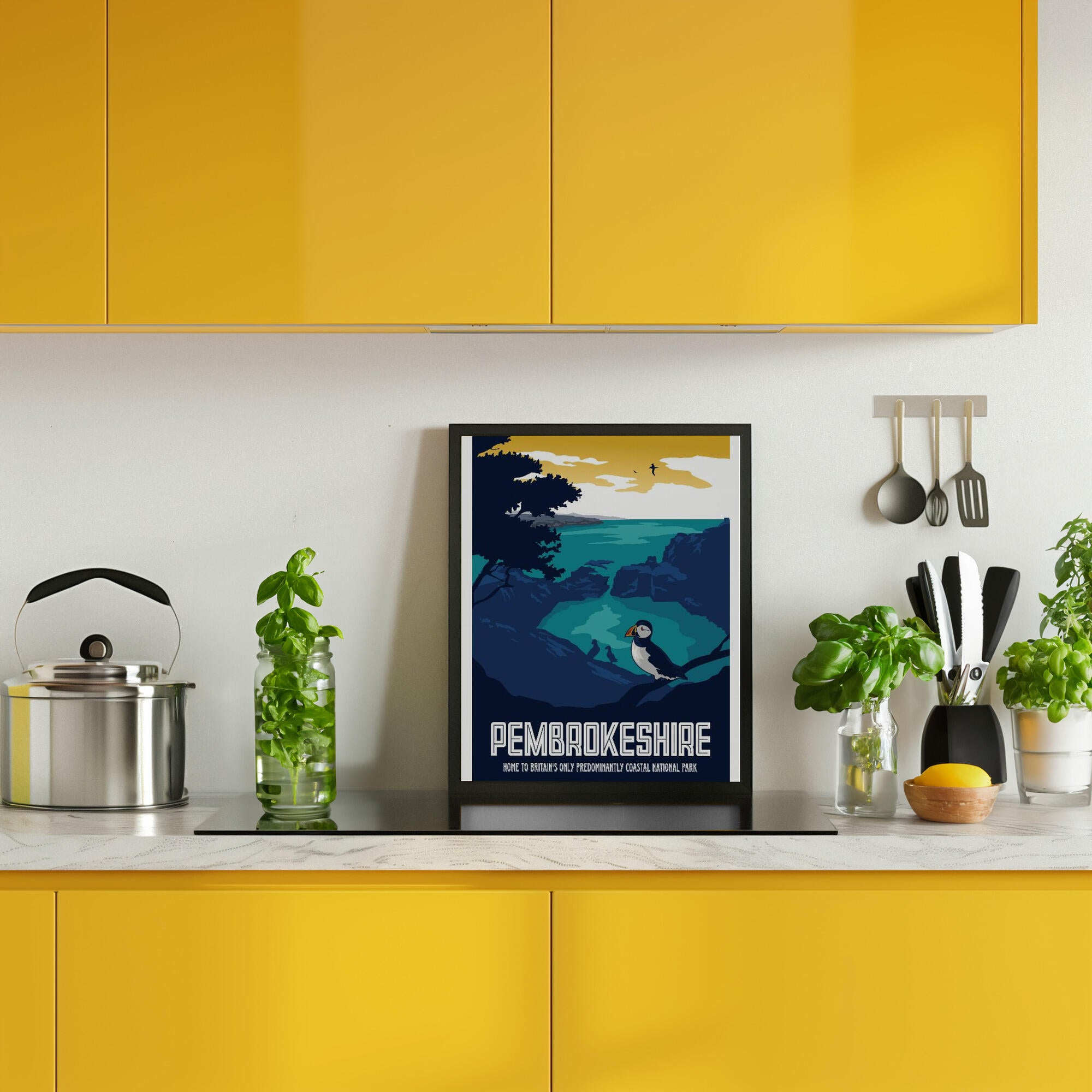 Pembrokeshire Travel Print