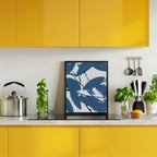 Blue Floral No1