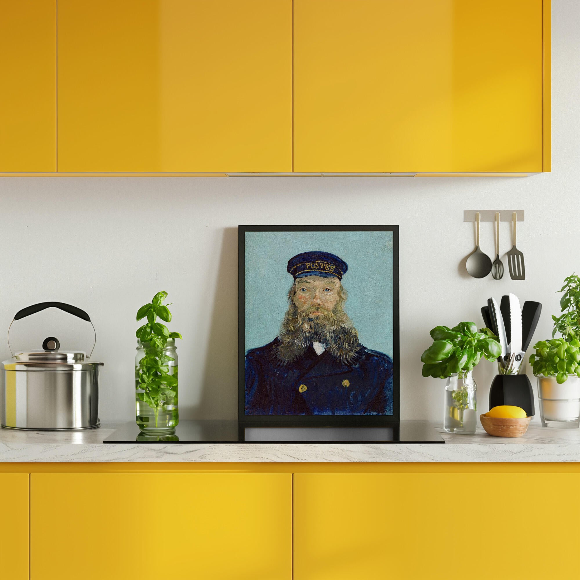 Vincent Van Gogh's Portrait of Postman Roulin (1888)