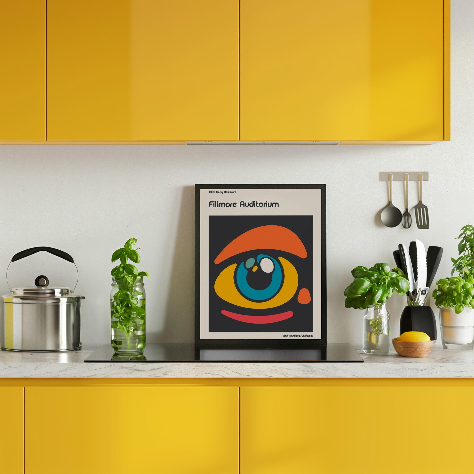 Fillmore Abstract Poster