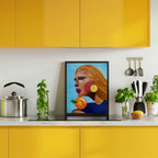 Woman With Orange
