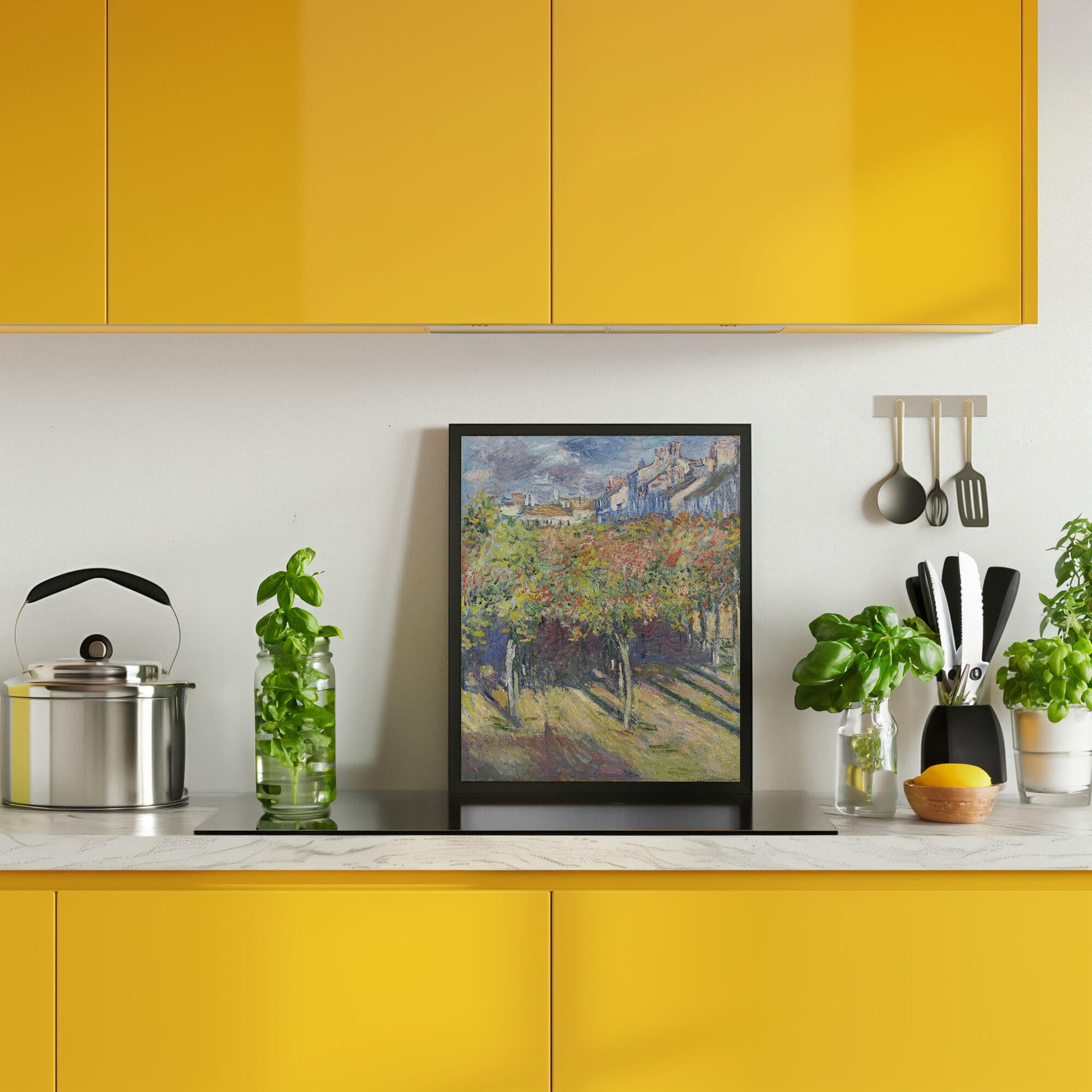 Le Cours Du 14 Juillet Vu De La Maison De Claude Monet