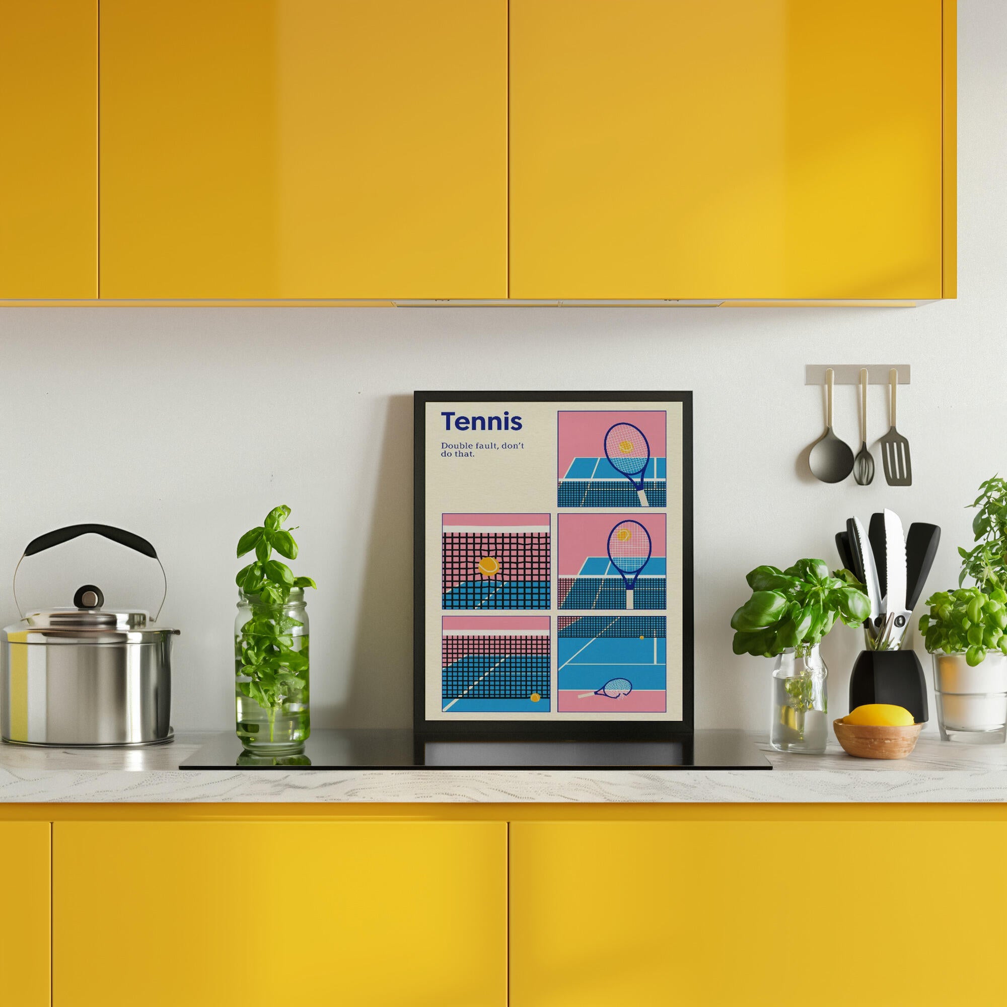 Poster Tennis Double Vault