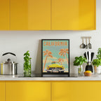 California Surf Poster