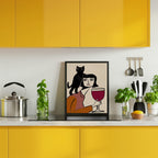 Wine and cat lover