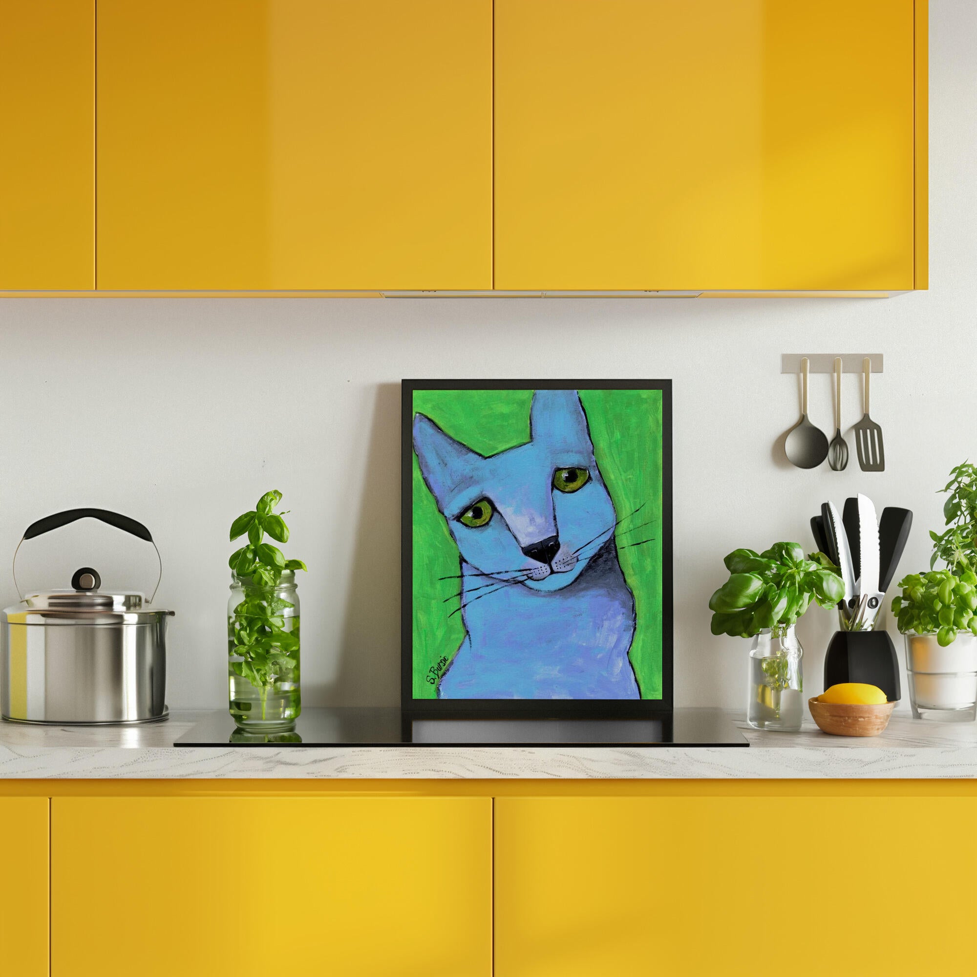 The Big Blue Cat
