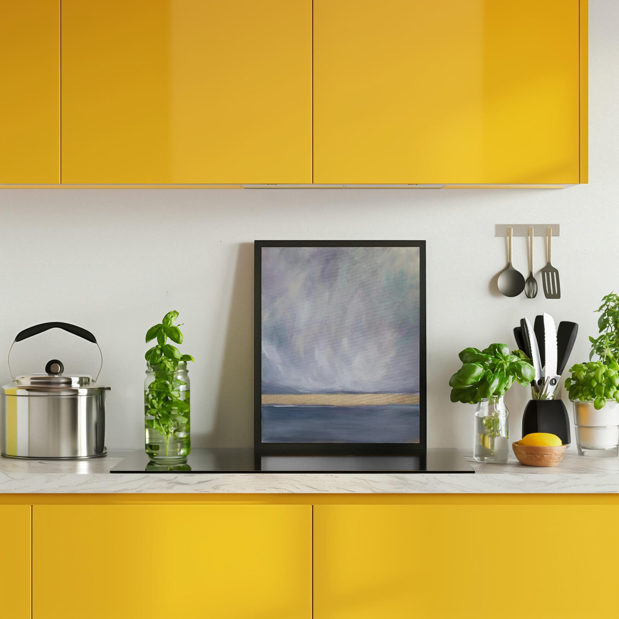 Peaceful Golden Horizon