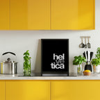Bold Striped Helvetica