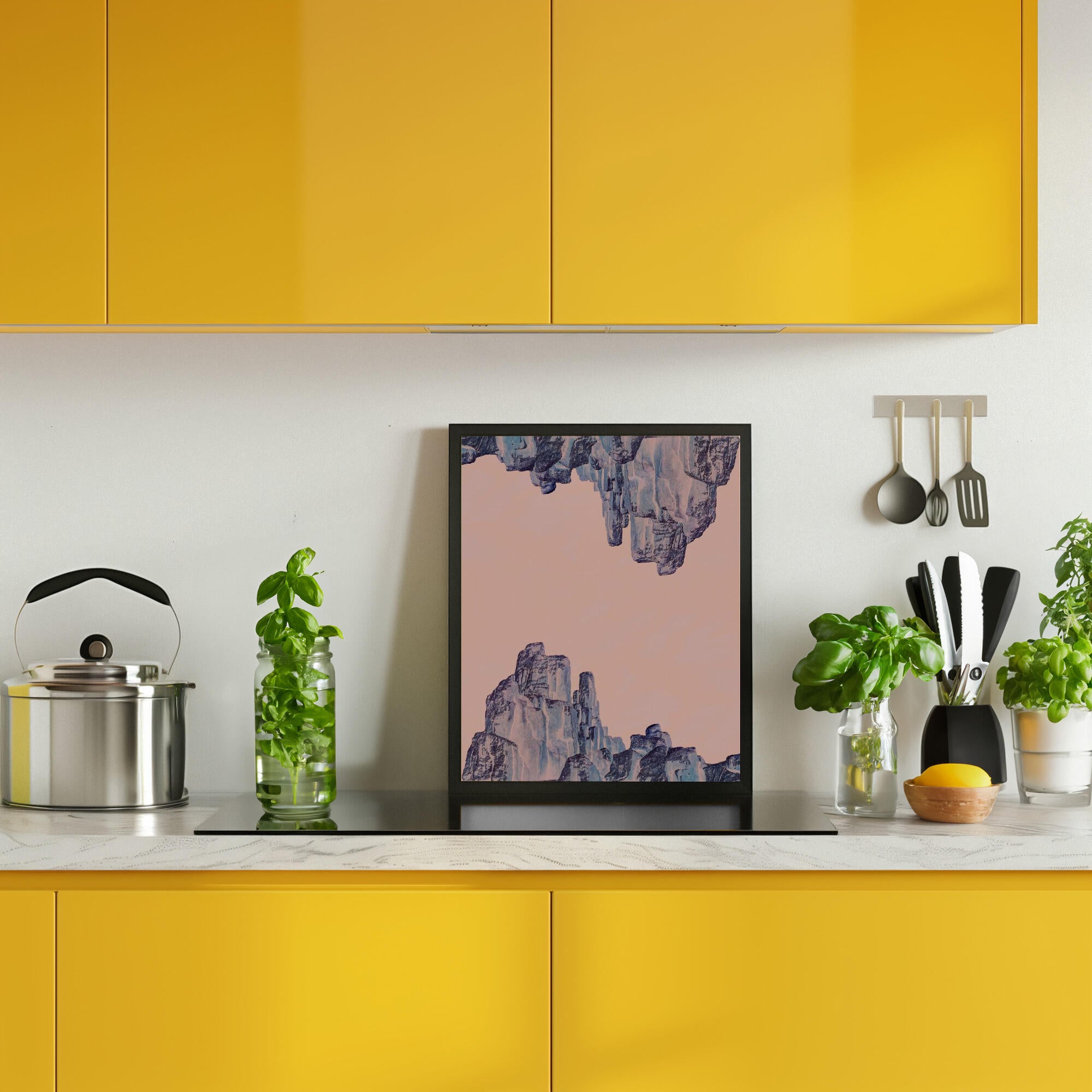 Ethereal Pastel Peaks