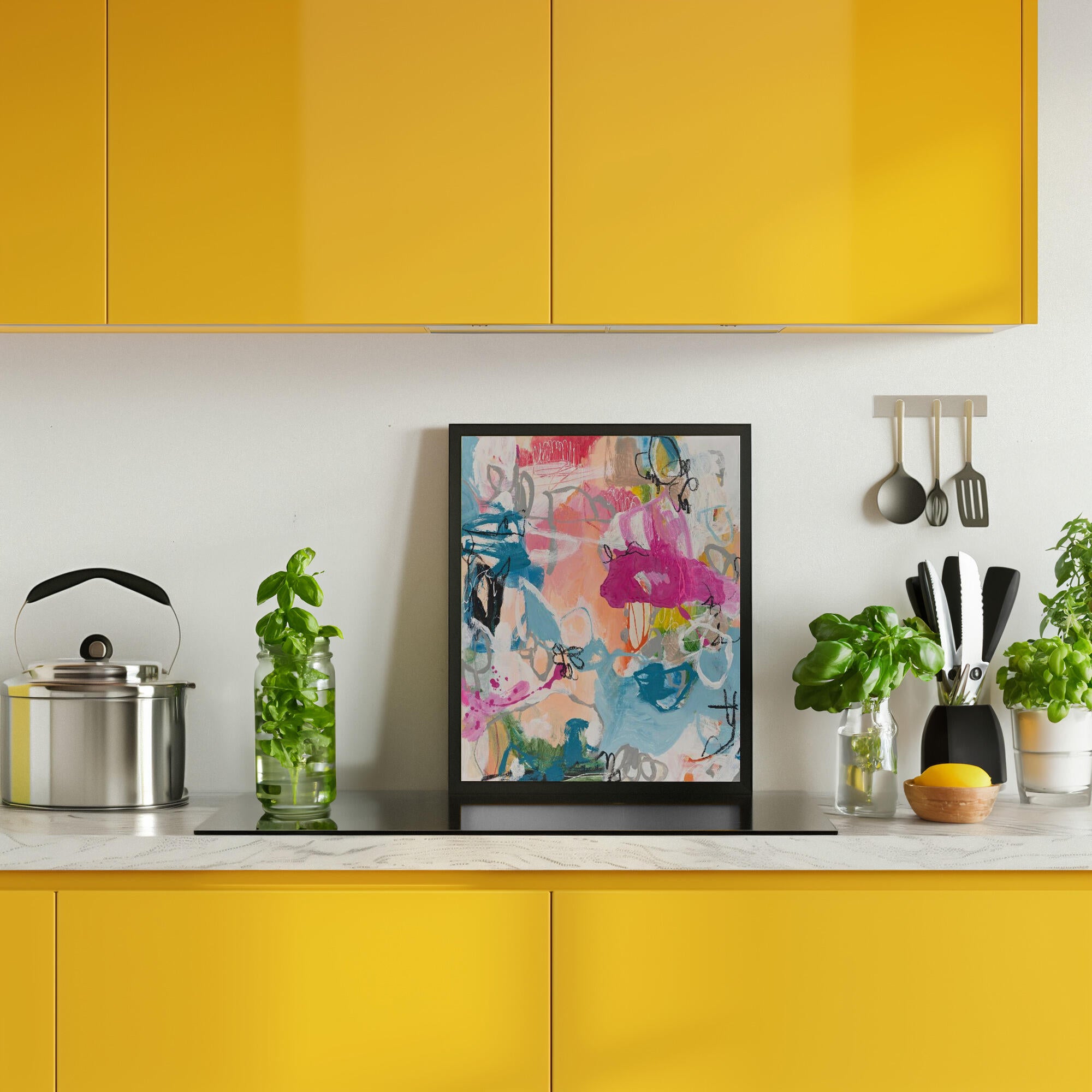 Vibrant Abstract Expression