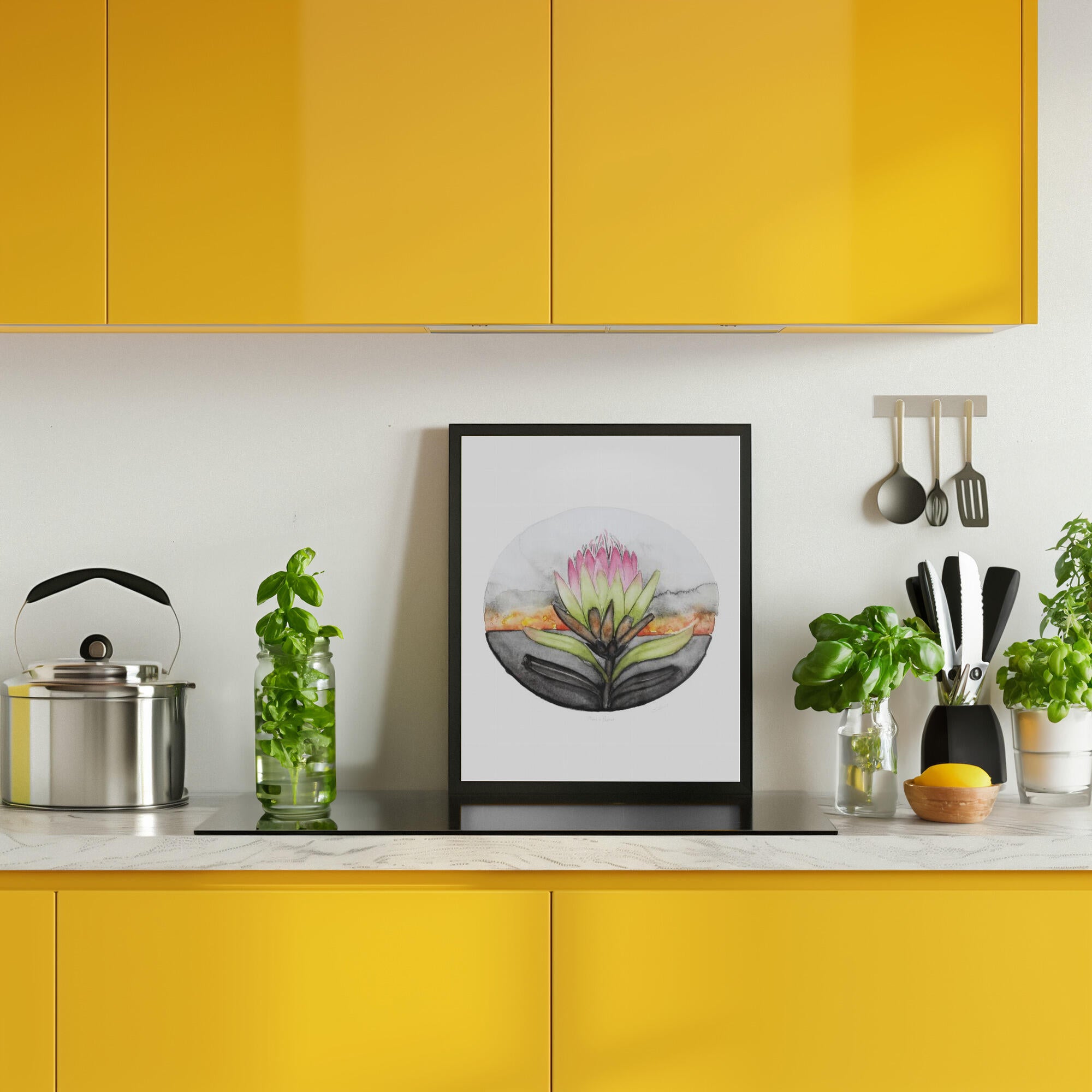 Protea Sunset Bloom