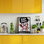 Retro Robot Zap Action