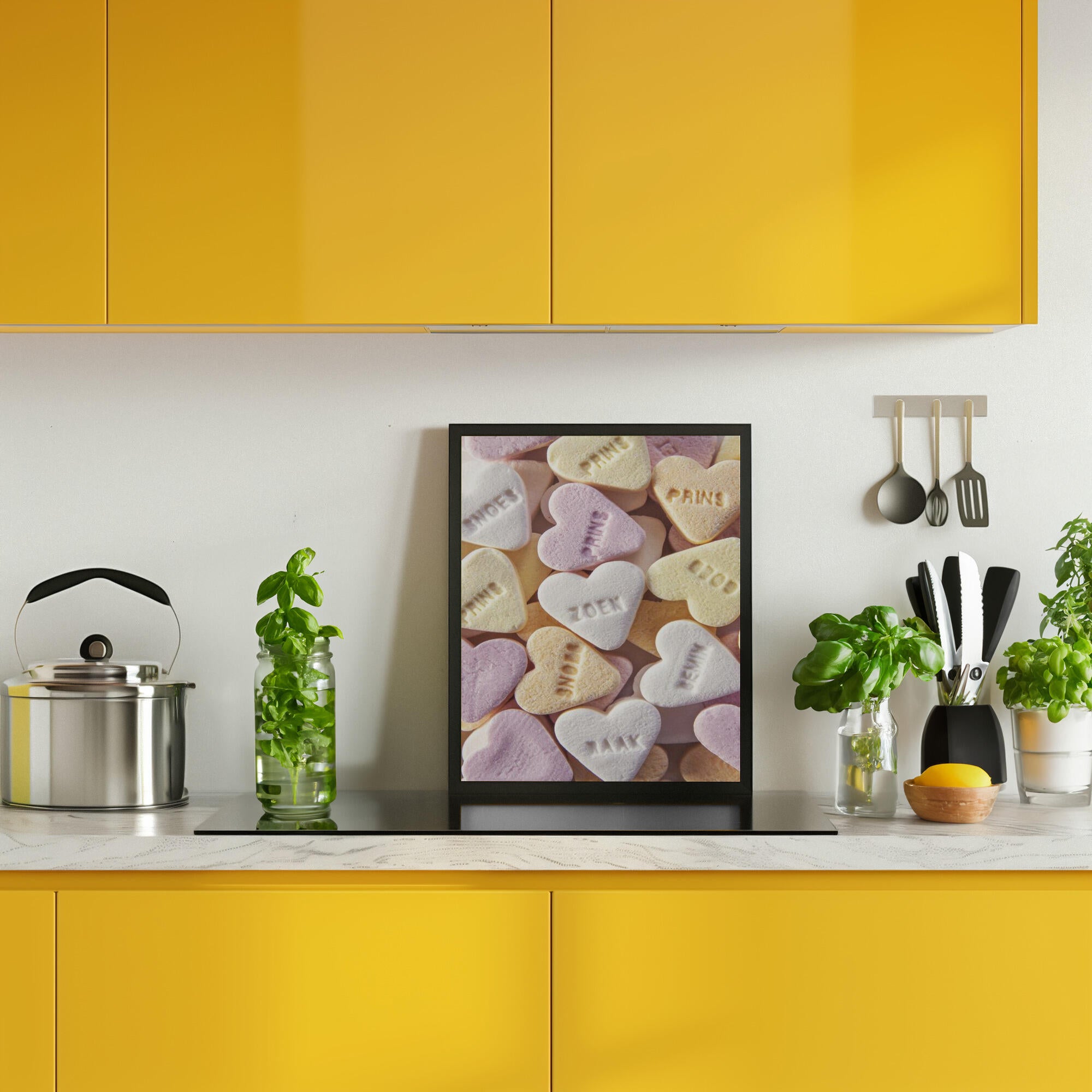 Sweet Pastel Hearts