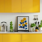 Blue and Yellow Sunflowers