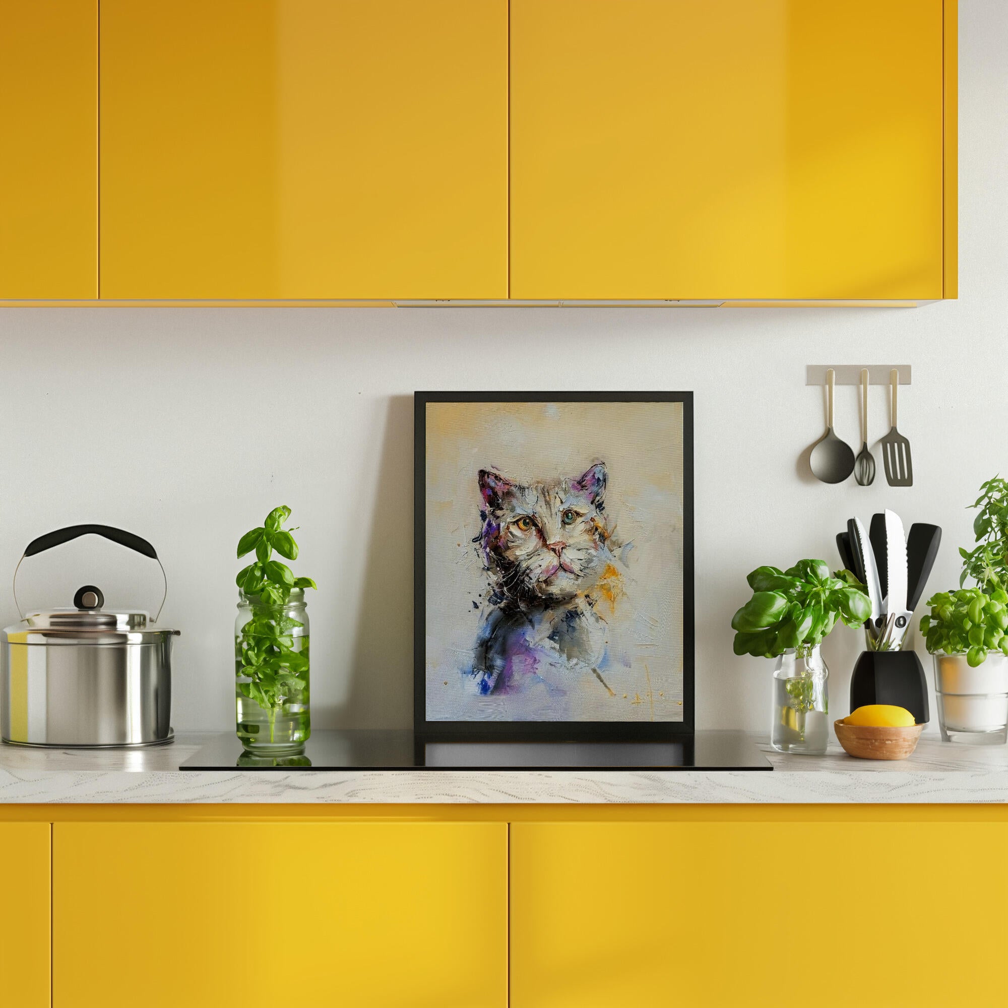 Expressive Cat Portrait