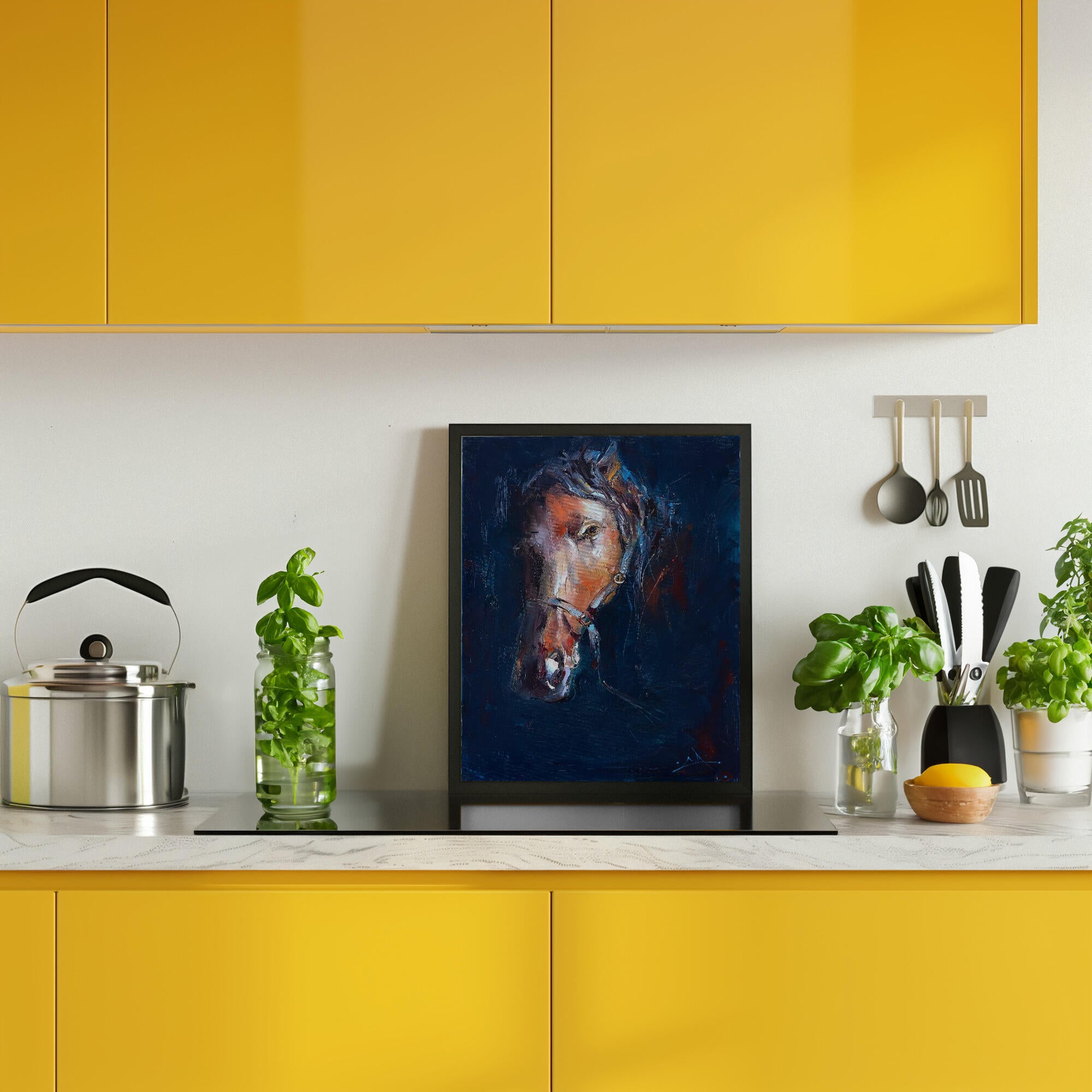 Dark Horse Portrait