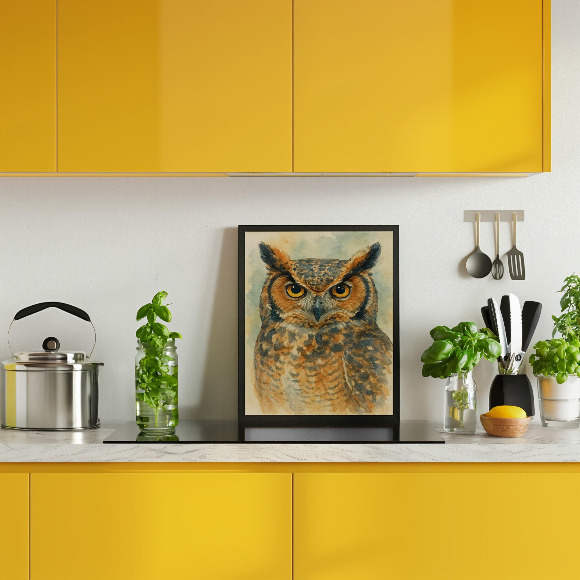 Great Horned Owl Portrait