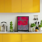 Vibrant Pink Abstract