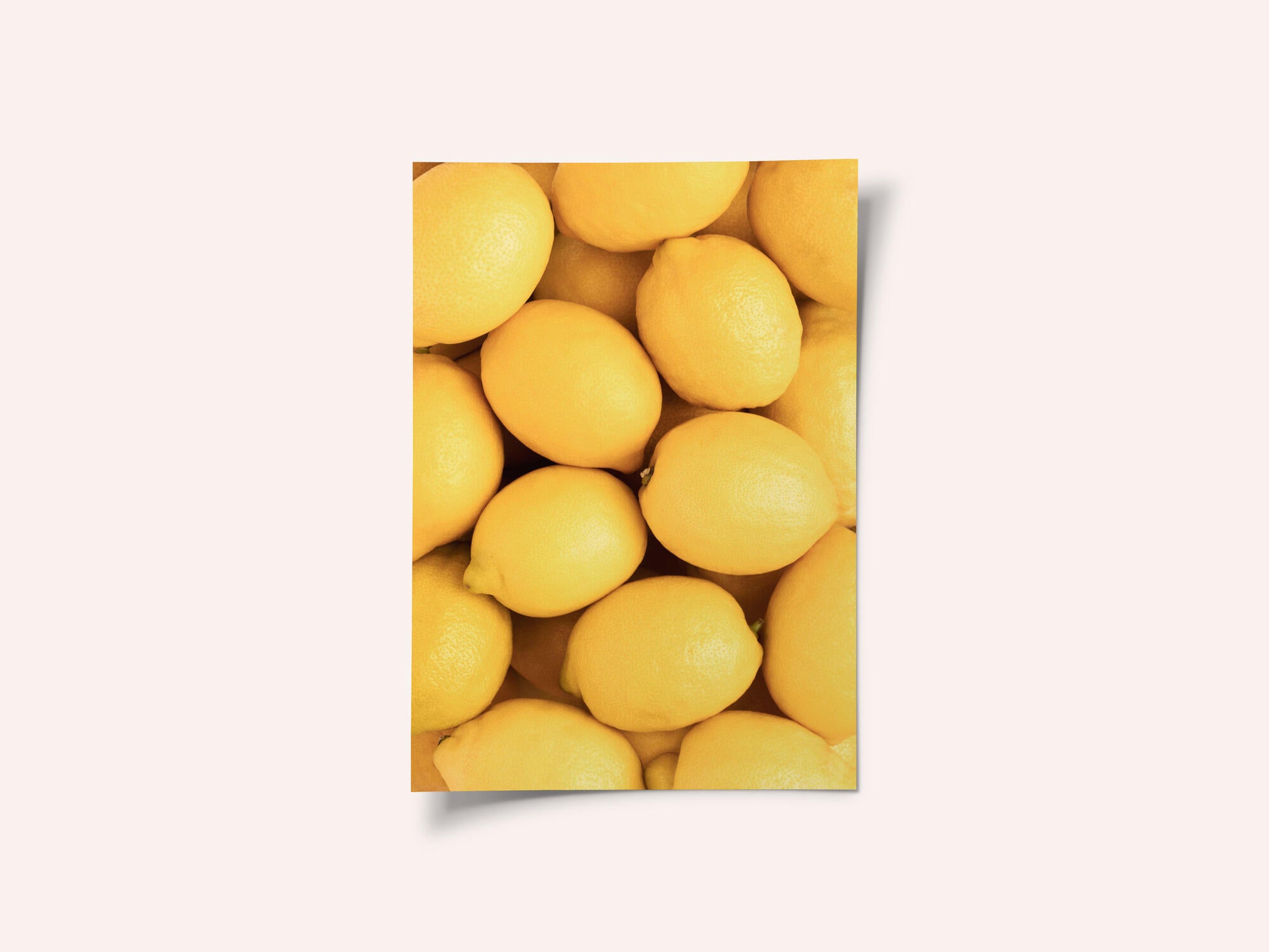 Zesty Yellow Lemons