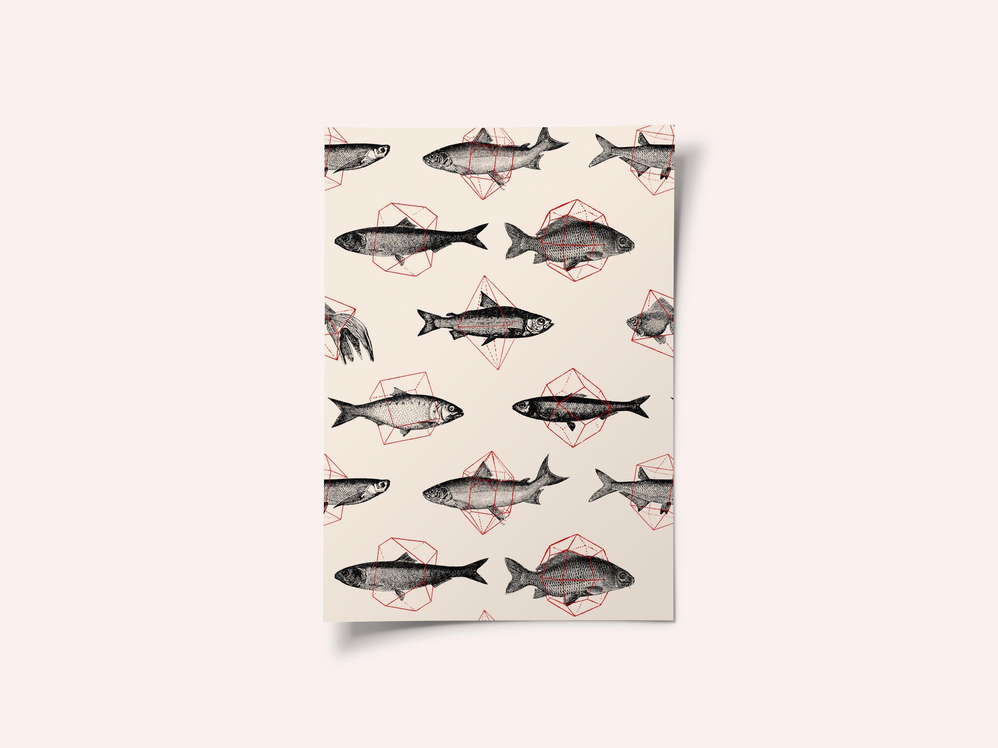 Fishes In Geometrics Nº4