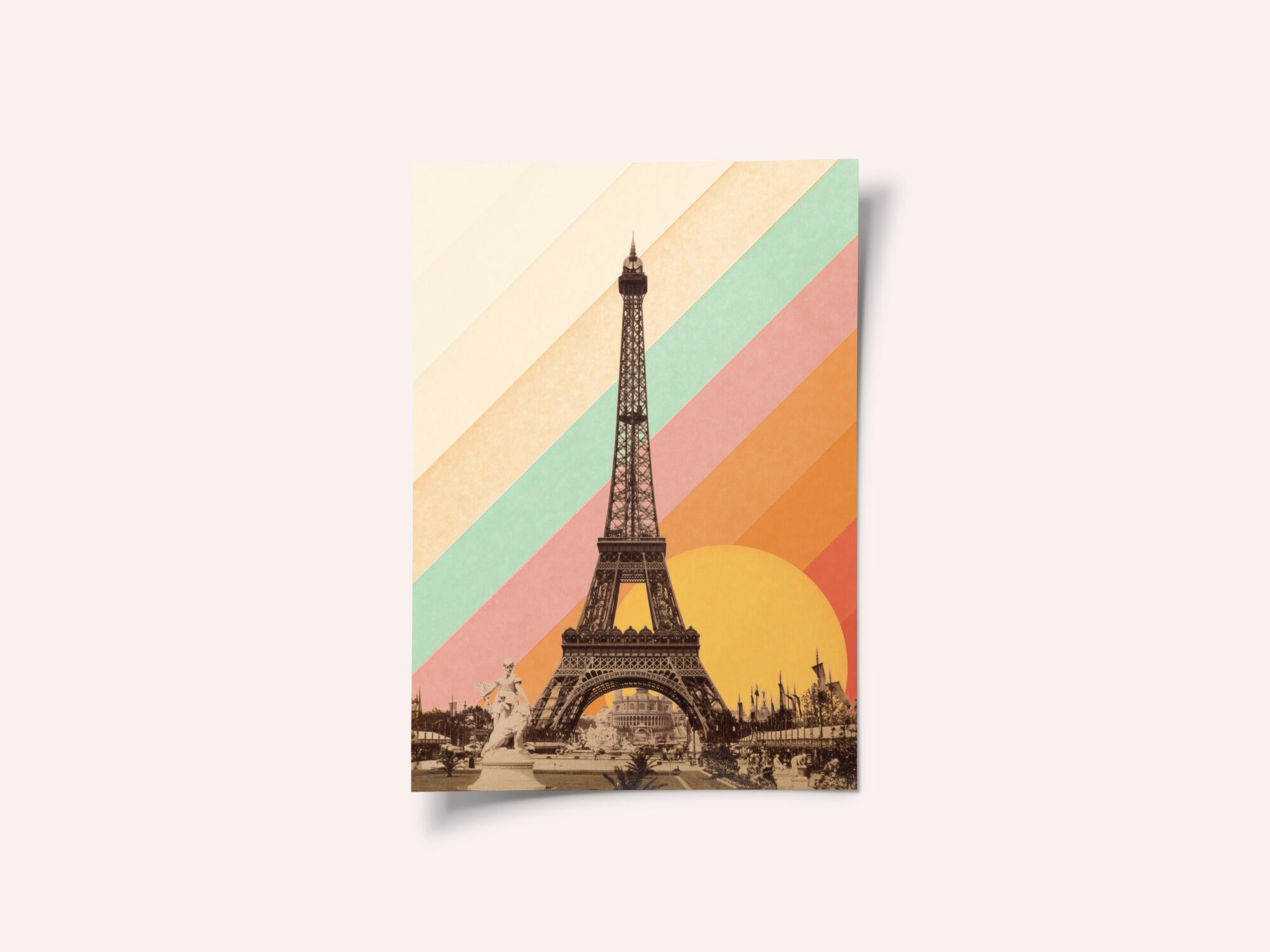 Eiffel Tower Rainbow
