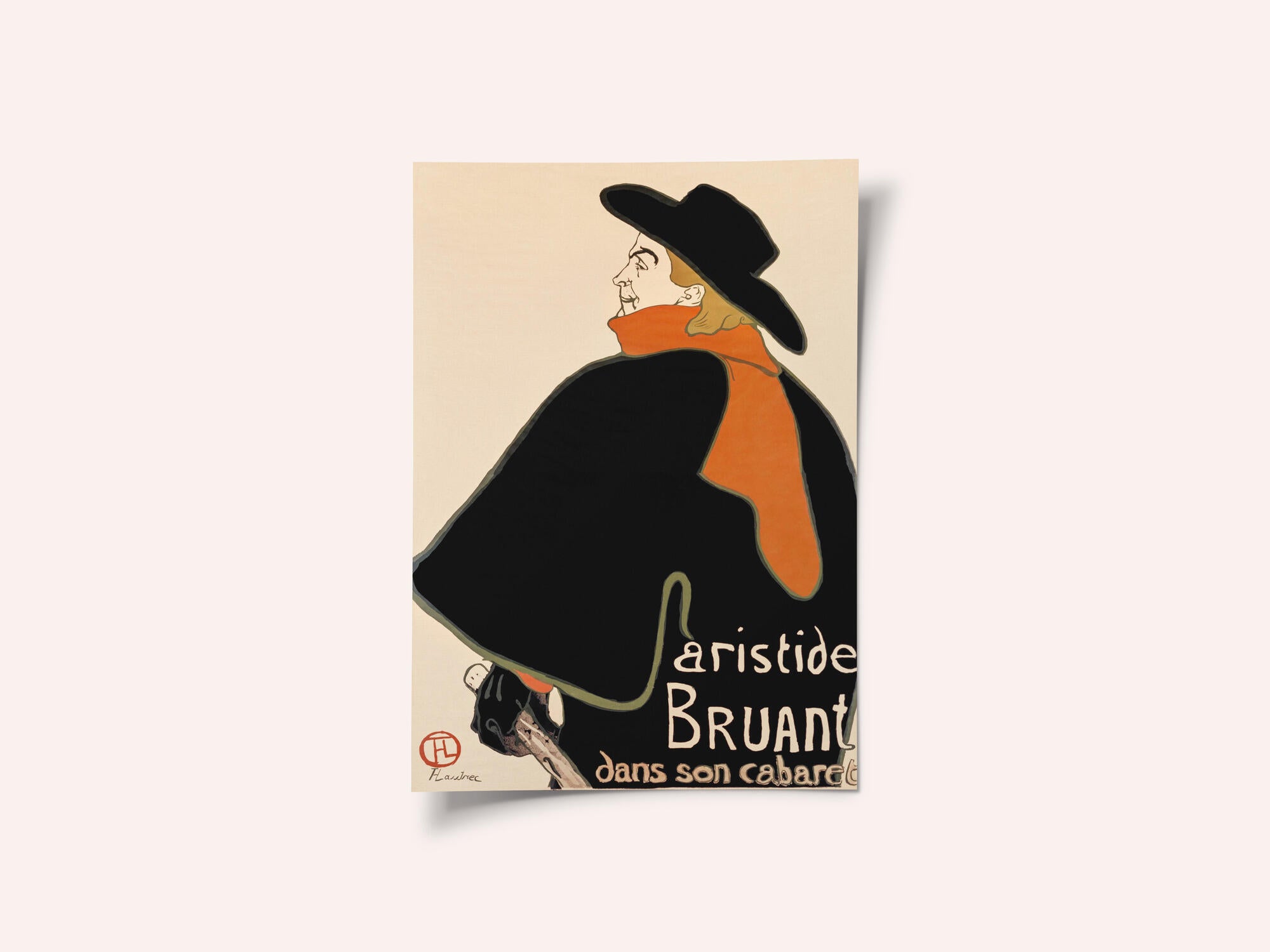Aristide Bruant In His Cabaret (1893)