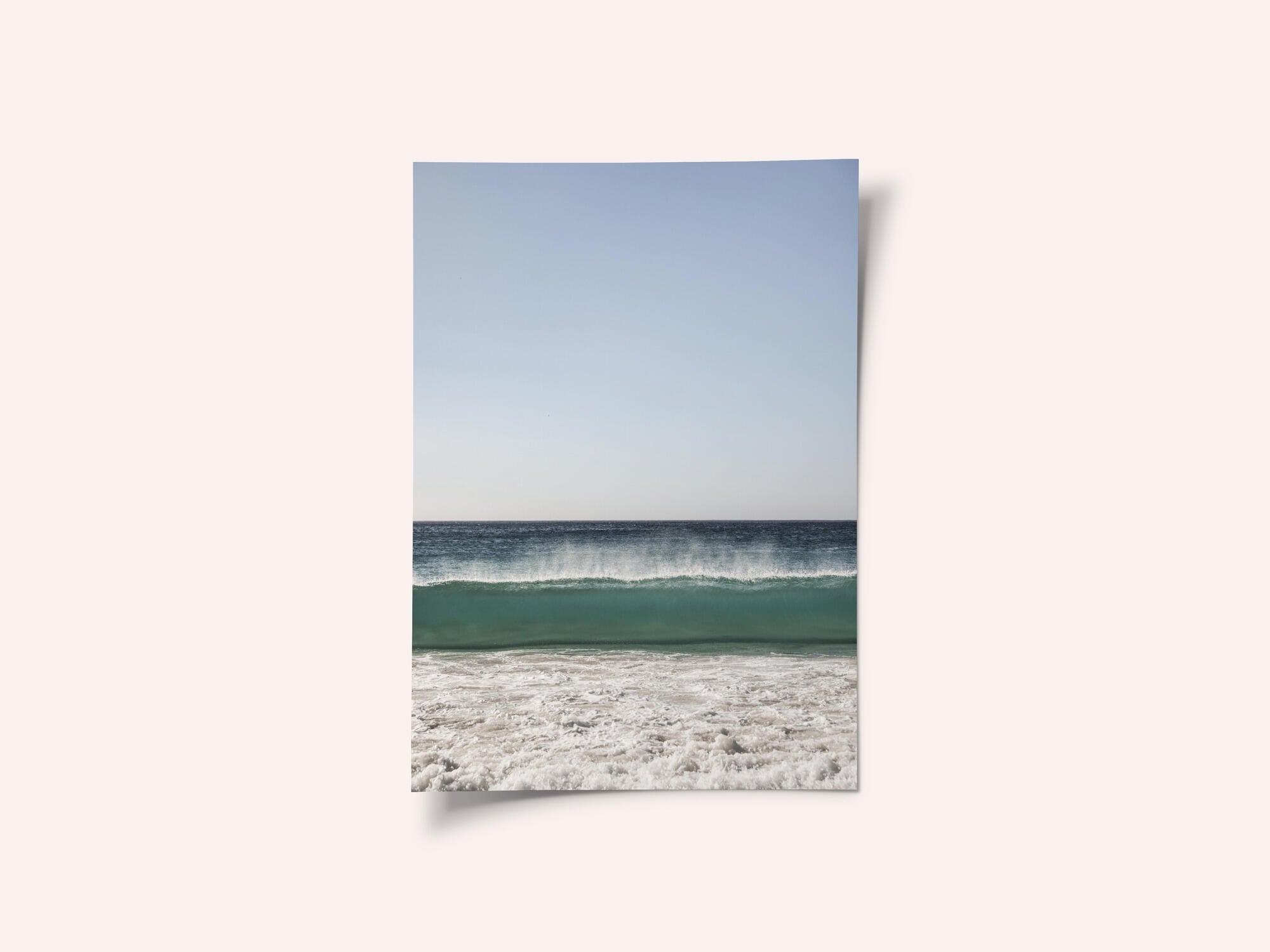 Ocean Landscape With Waves