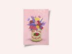 Flowers In a vintage Can
