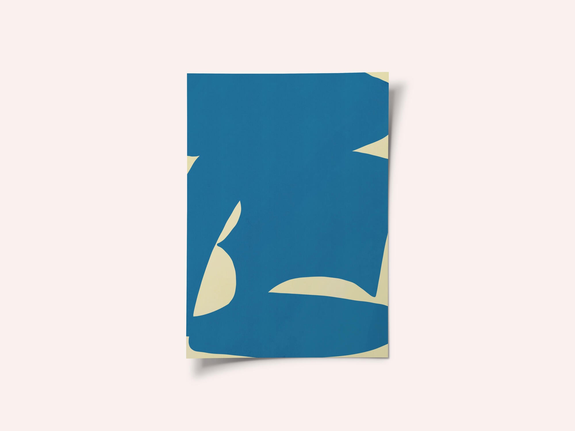 Abstract Blue Form