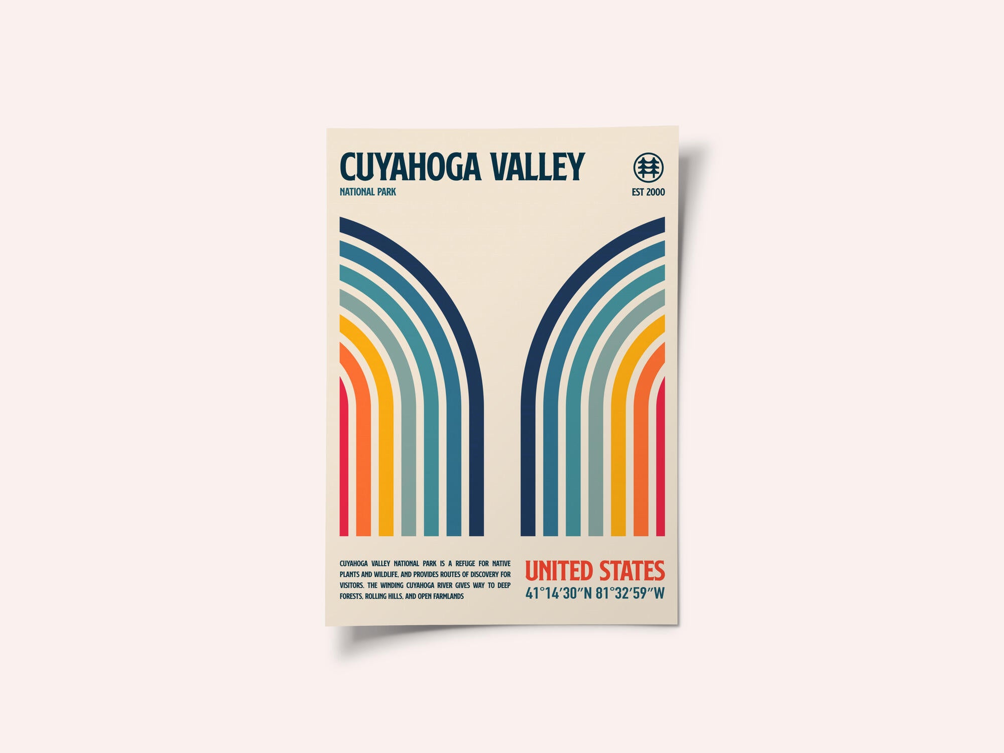 Cuyahoga National Park Travel Poster