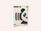 Edinburgh Zoo Travel Poster