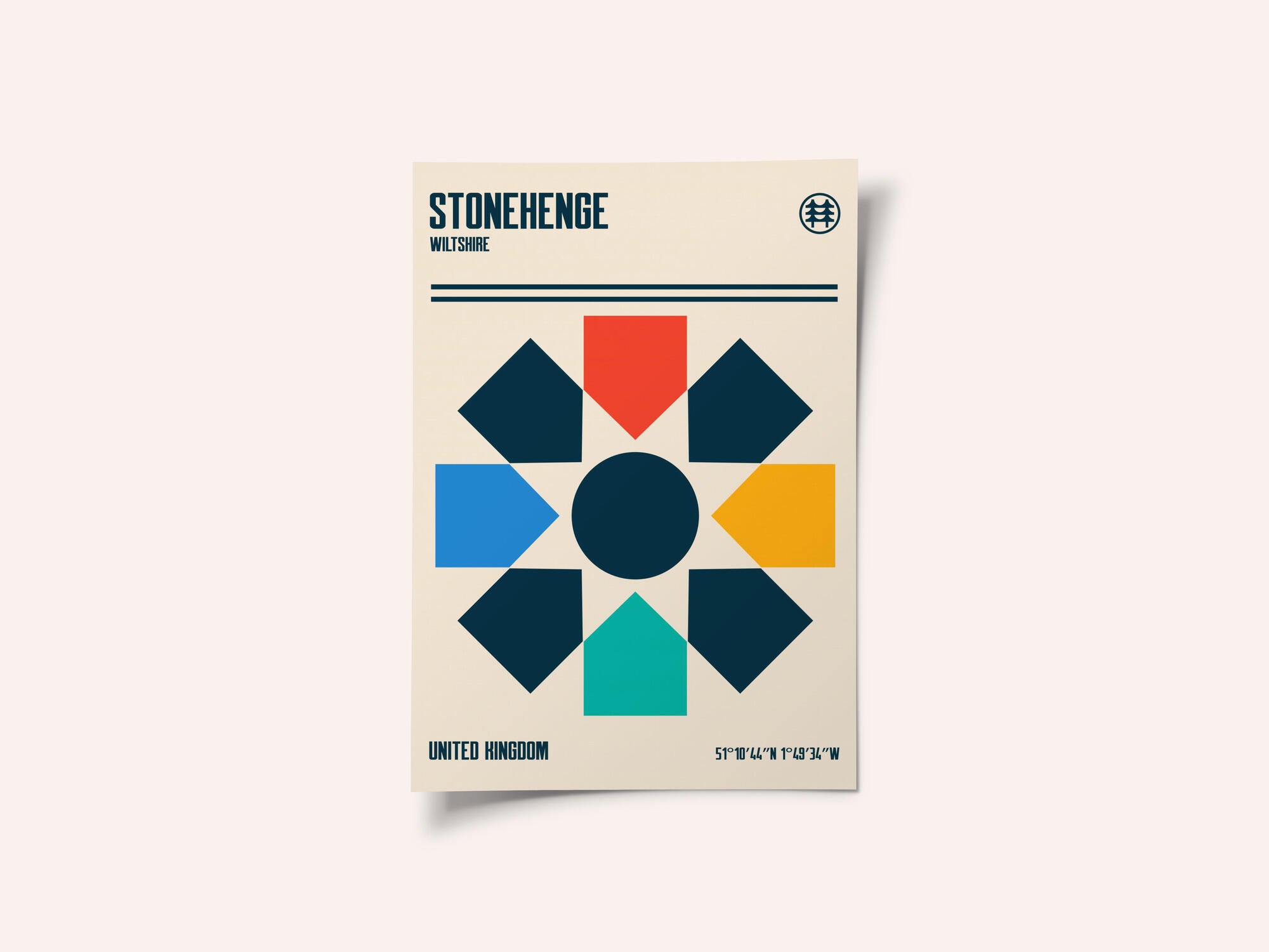 Stonehenge Travel Poster