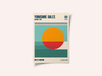 Yorkshire Dales National Park Travel Poster