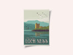Loch Ness Travel Print