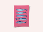 Sardines on Pink