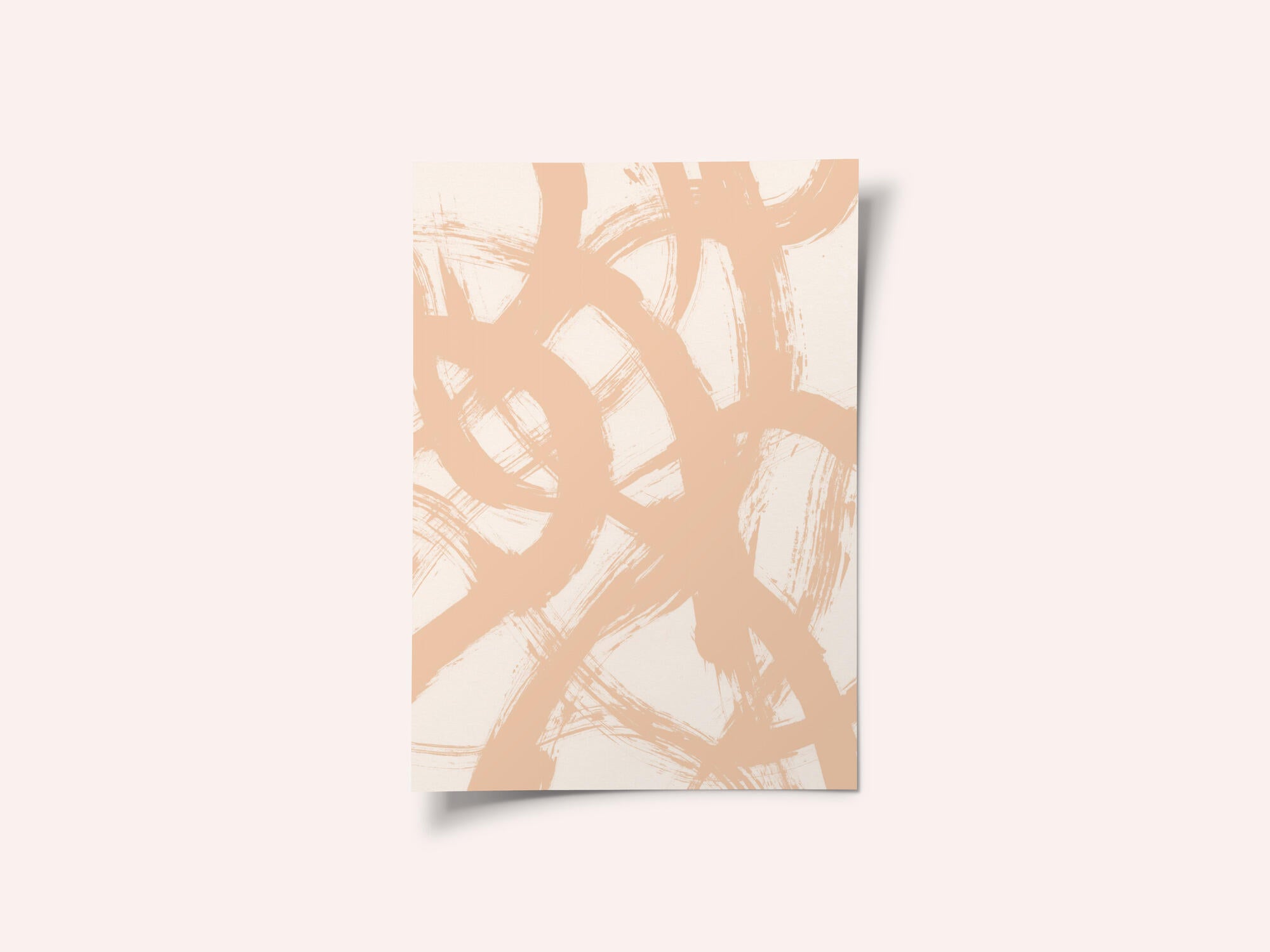 Abstract Brush Strokes 98B