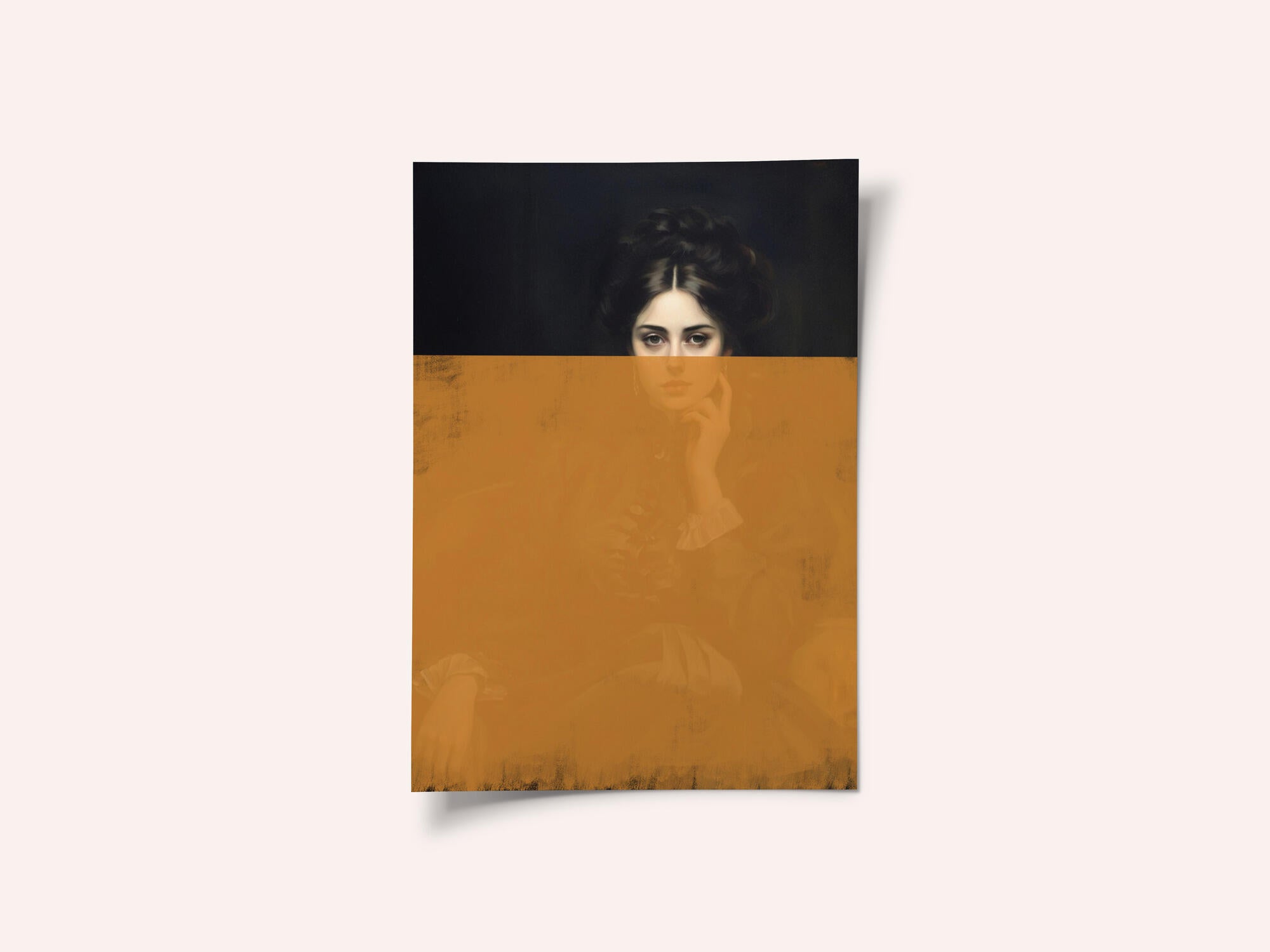Altered Portrait of Woman