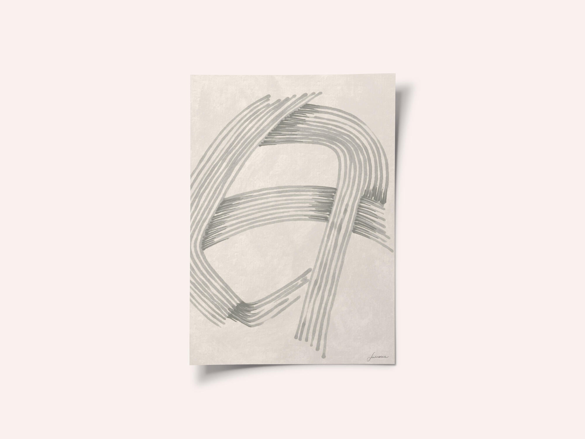 Abstract Grey Intersections 02