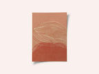 Terracotta Desert Landscape