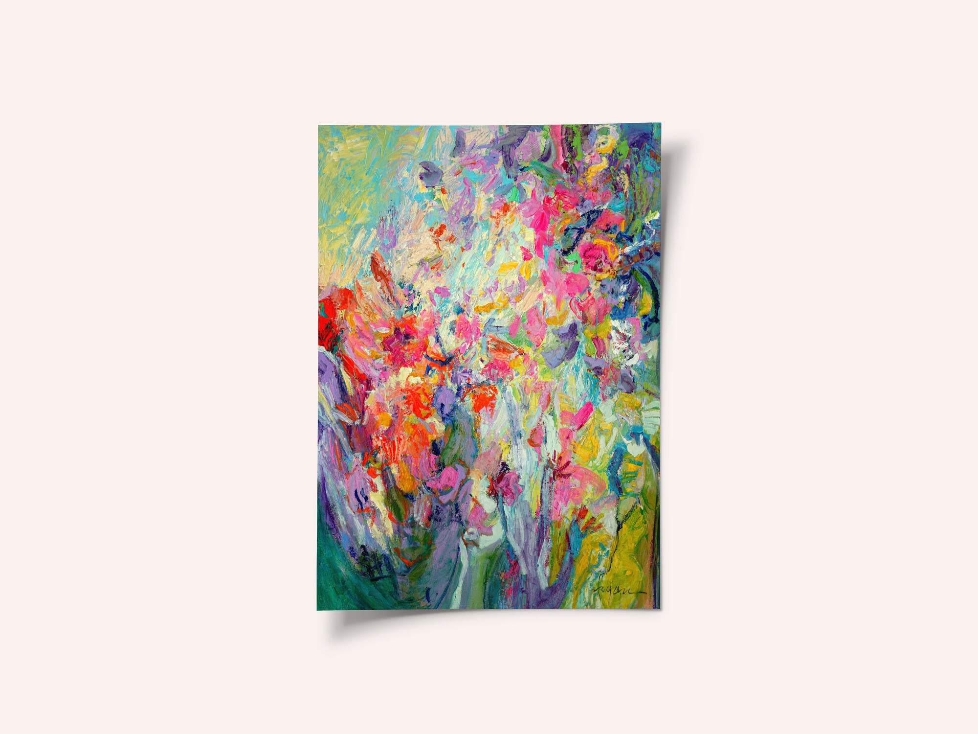 Vivid Floral Symphony