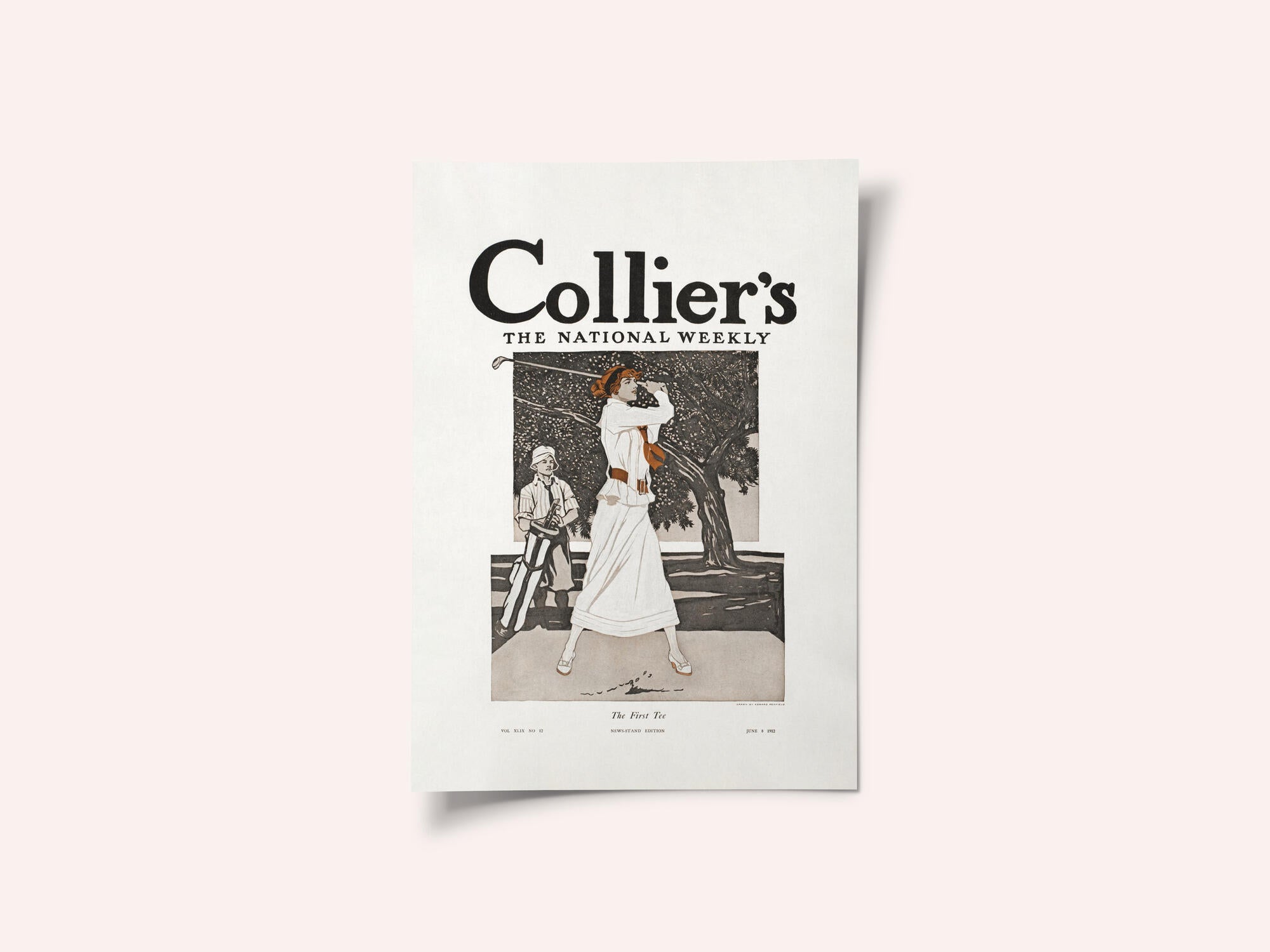 Collier's, the National Weekly, the First Tee (1912)