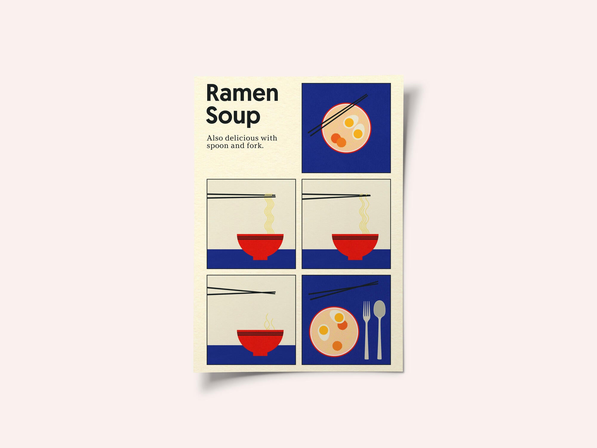 Poster Ramen Soup