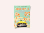 California Surf Poster