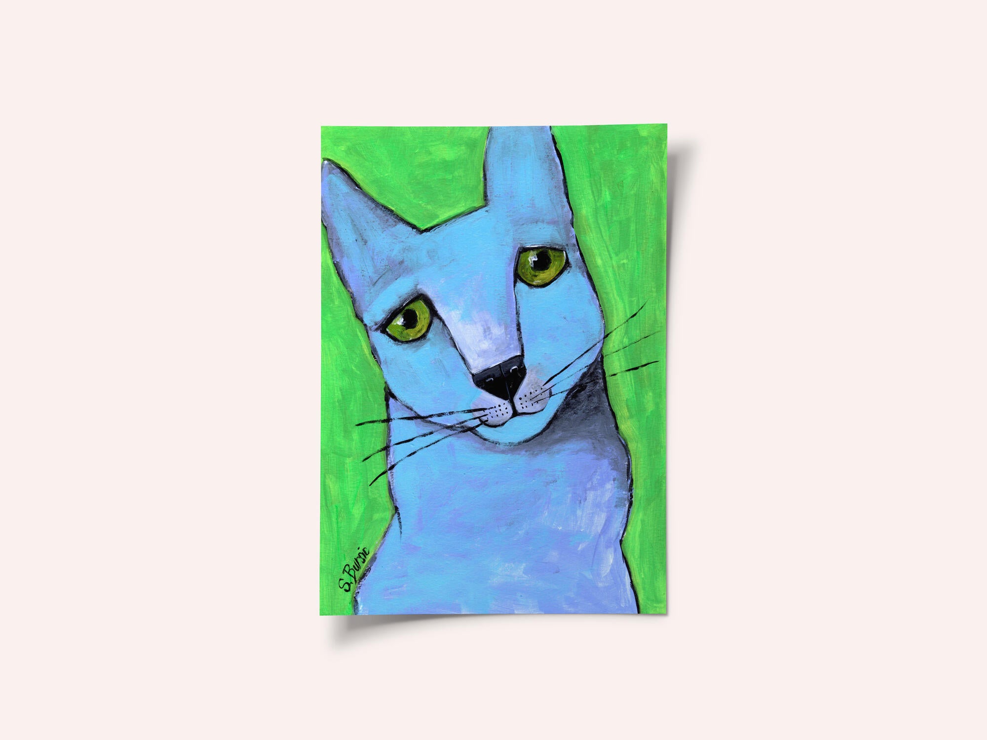 The Big Blue Cat