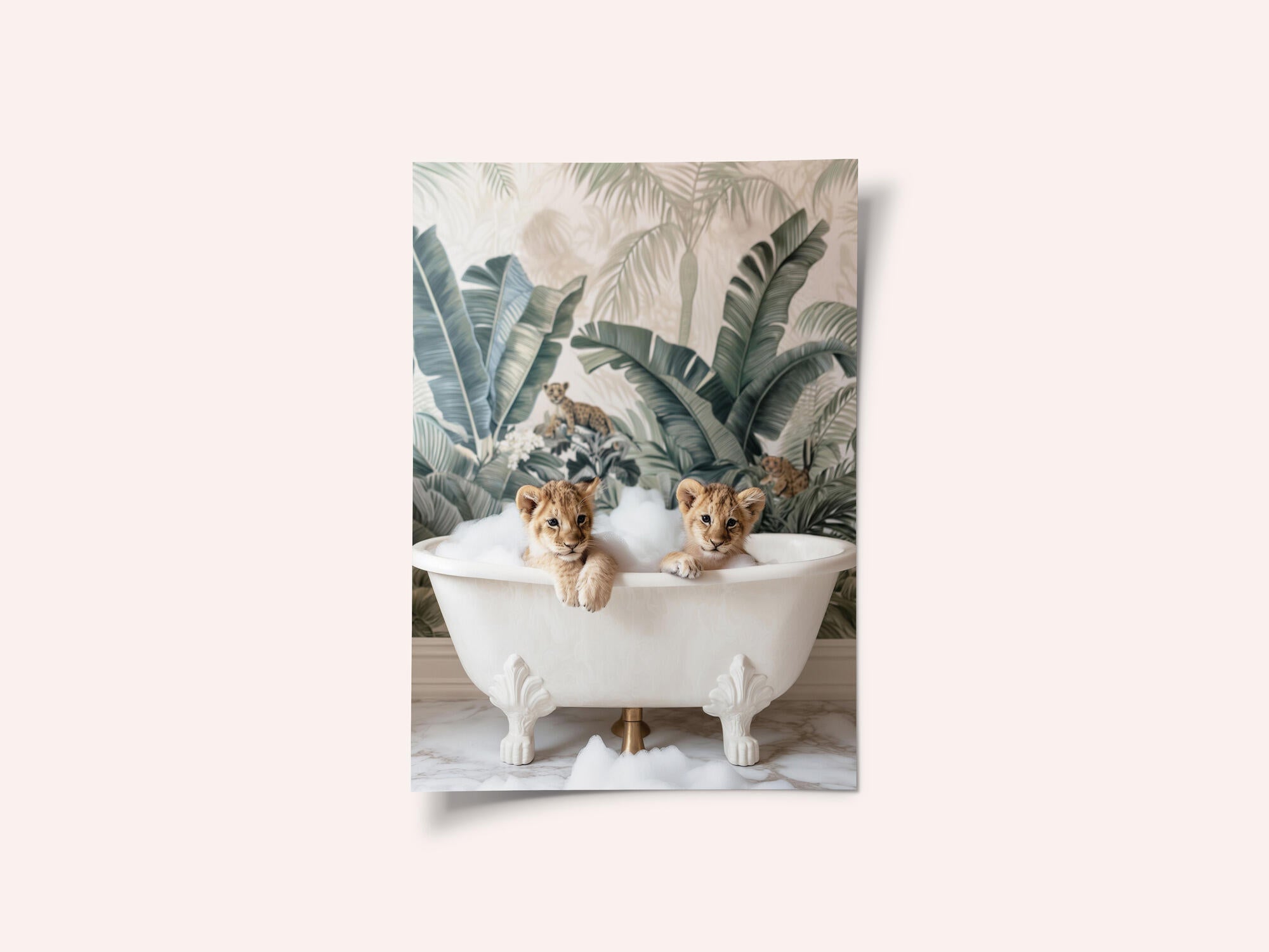 Tropical Lion Bath
