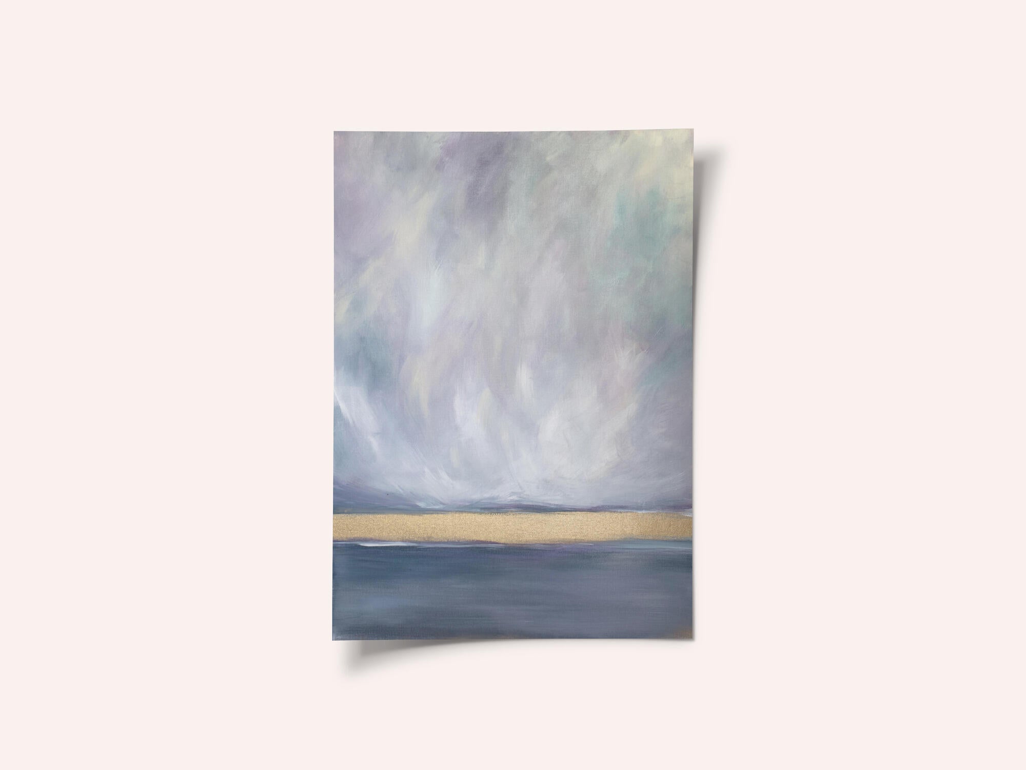 Peaceful Golden Horizon